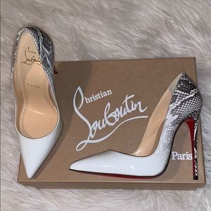 ❌ SOLD ❌ Christian Louboutin So Kate white-roccia 120